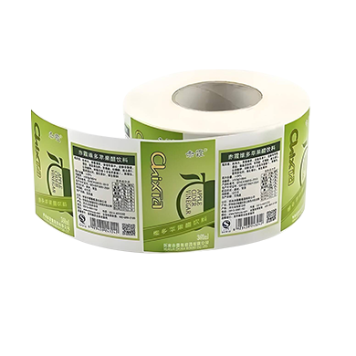 Adhesive printing labels