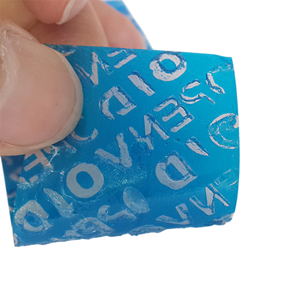 None transfer void sticker