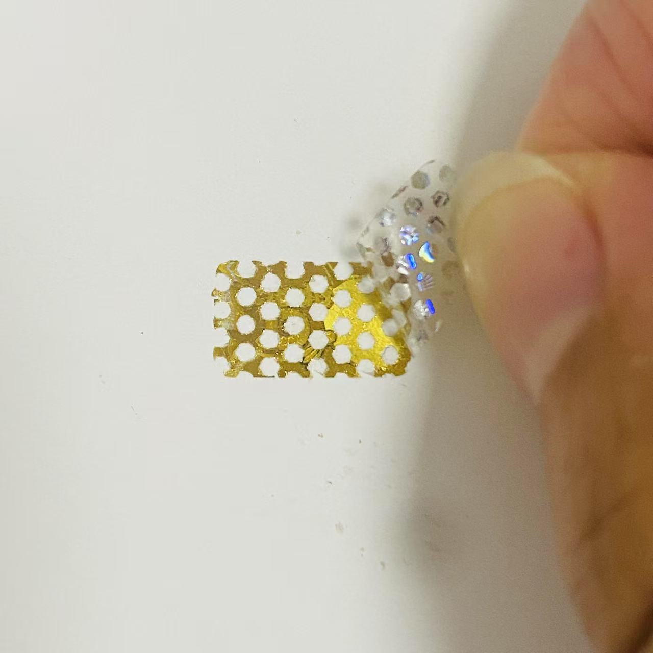 Security Hologram label only can be use for one time