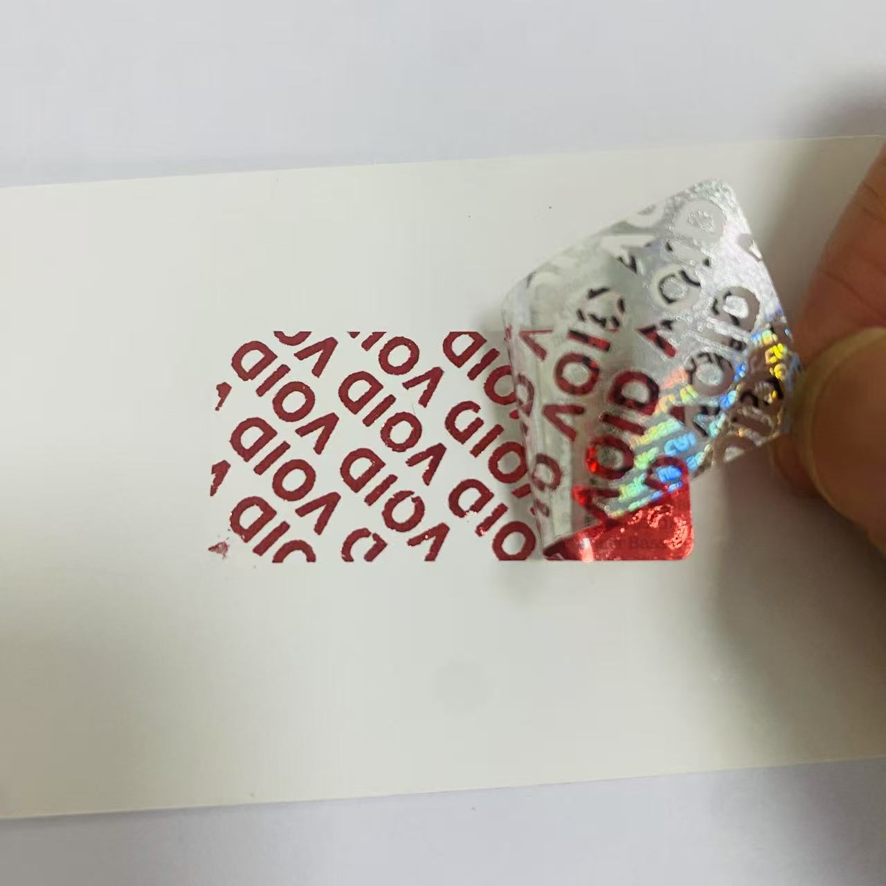 Custom  holographic sticker ,