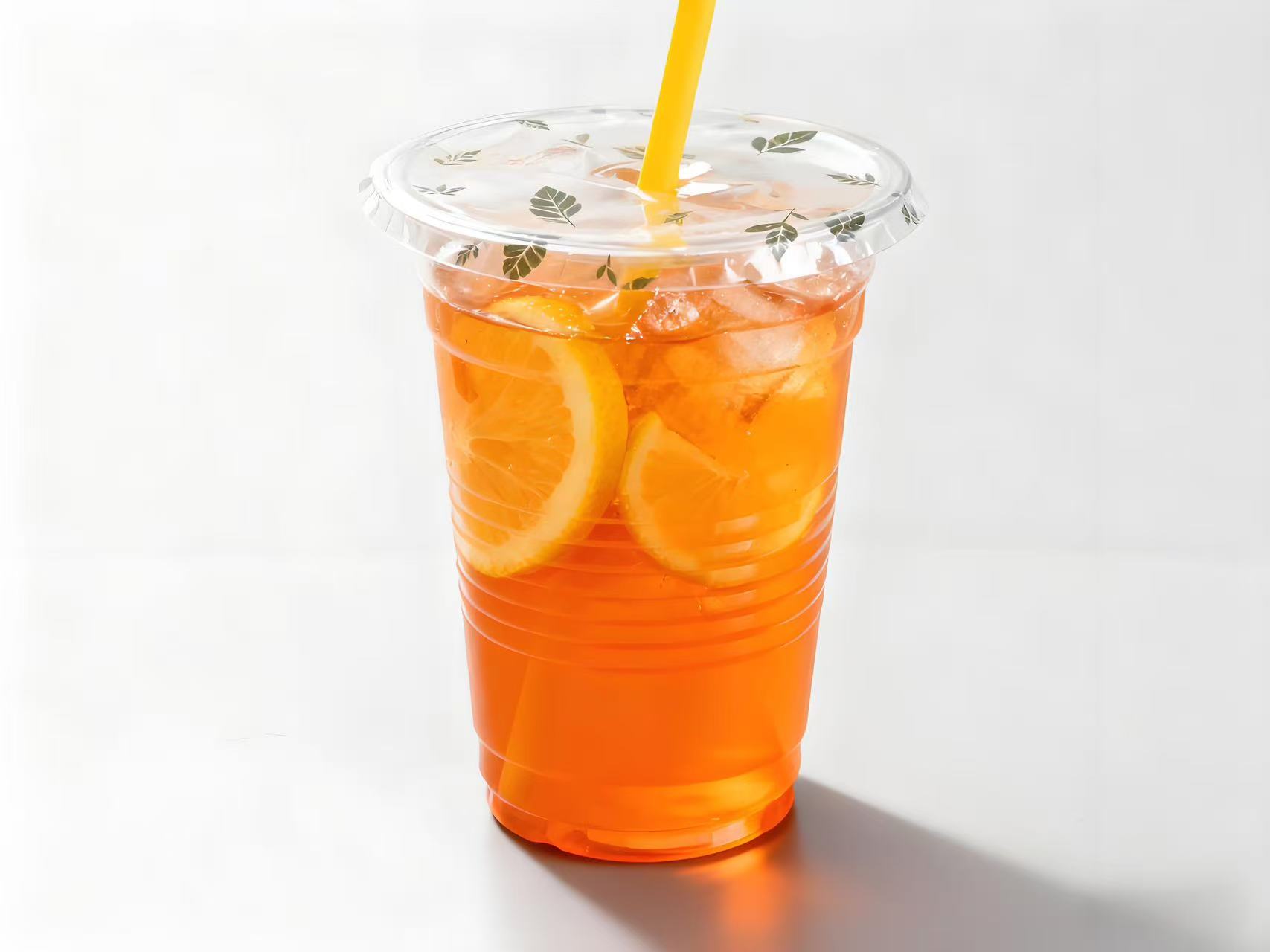 Custom  Lid  label for plastic or PP  cup